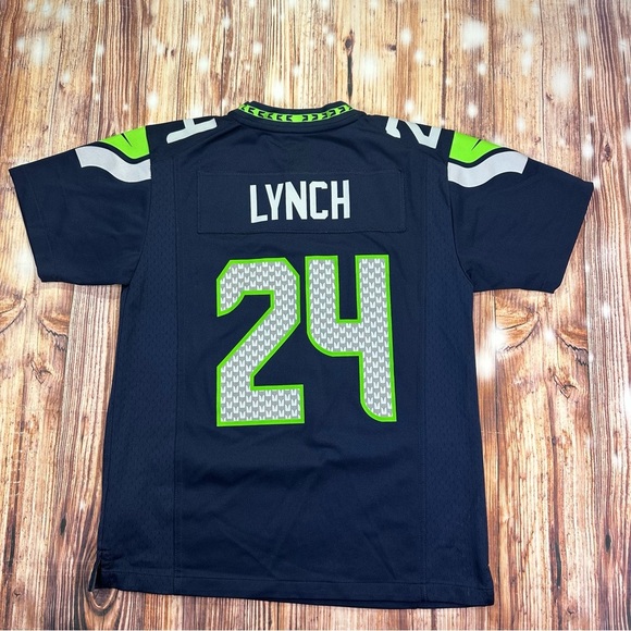 NFL Other - Nike  On Field Marshawn Lynch Seattle Seahawks Jersey Size M  10/12  YOUTH